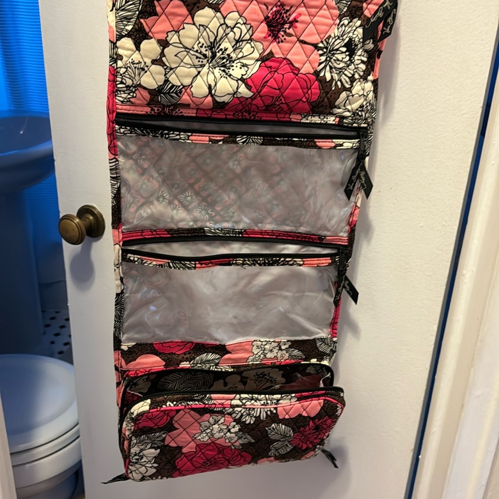 Vera Bradley folding toiletry carrier